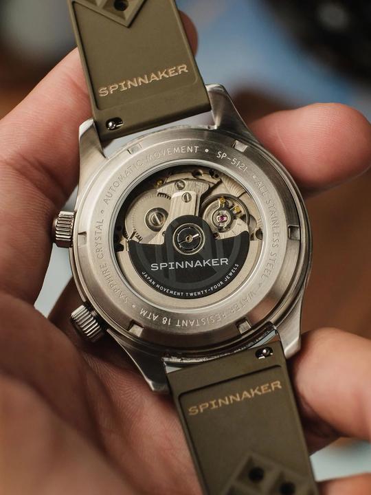 Actual product image Spinnaker SP-5121-22 Bradner GMT (Analogue wristwatch)