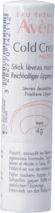Actual product image Avène Cold Cream Nutrition reichhaltiger Lippenpflegestift (Care pencil, 4 ml)