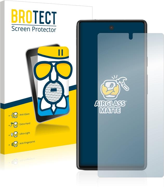 Actual product image BROTECT AirGlass Glass Matte (1 Piece, Google Pixel 6a)