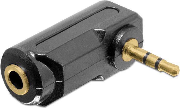 Produktbild Delock Adapter Audio Klinke 3,5 mm 3 Pin Stecker > Buchse gewinkelt