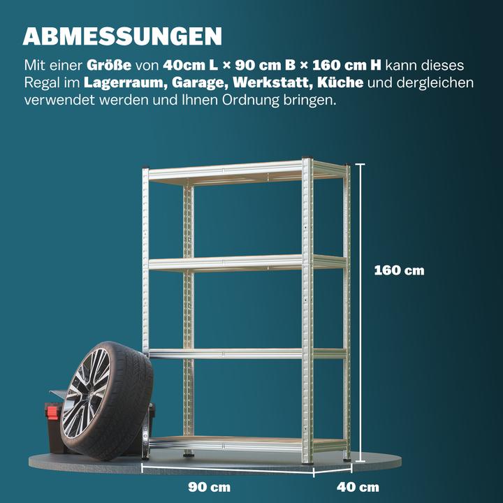 Image du produit Monzana 2x étagère heavy duty
