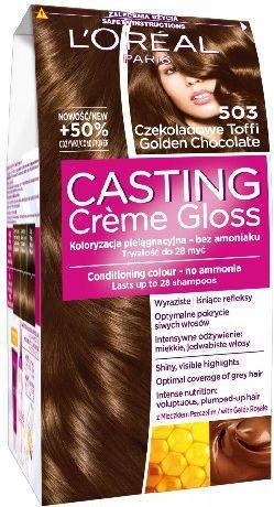 L'Oréal Paris Creme Gloss Coloring cream no. 503 Chocolate Toffee (503 Chocolate Toffee)