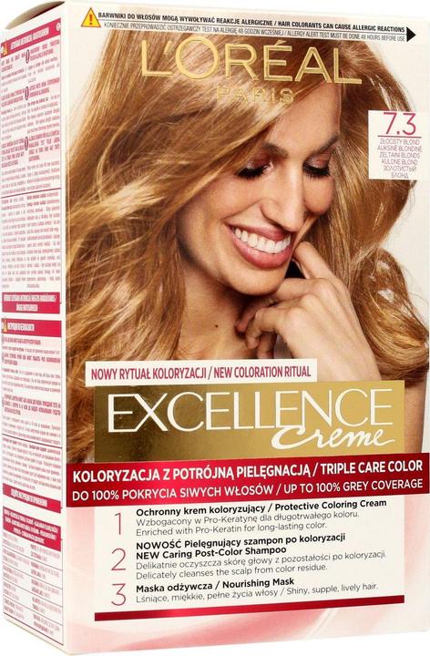 L'Oréal Paris Excellence Creme (7.3 Gold Blonde)