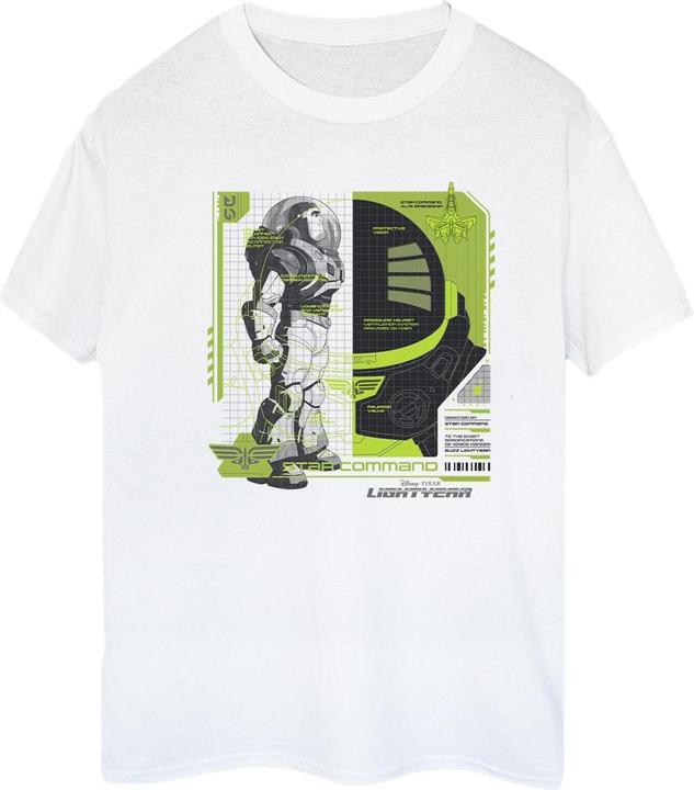 Immagine prodotto Disney Lightyear Buzz Tech Panel Maglietta Ampia Donna (M)