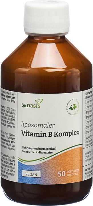 Produktbild Sanasis Vitamin B Komplex liposomal Fl 250 ml (1 Stück, Flüssigkeit)