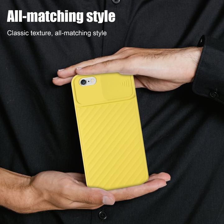 Immagine prodotto Cadorabo Cover in TPU con protezione della fotocamera (Apple iPhone 6 Plus)