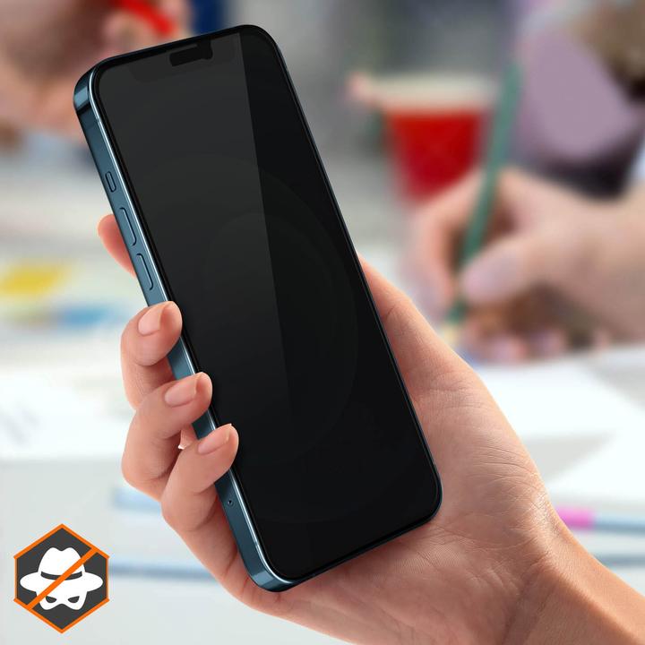 Produktbild Avizar Privacy Bilschirmschutz aus Glas (2 Stück, Apple iPhone 12 Pro Max)