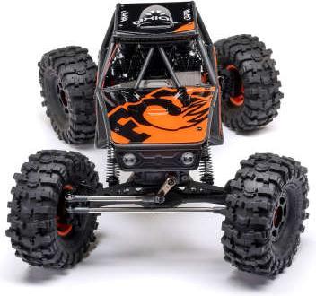 Actual product image Axial UTB10 Capra 1.9 1/10 4WS 4X4 RTR Brushed Rock Crawler, orange (RTR Ready-to-Run)