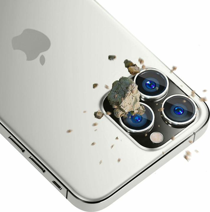 Produktbild 3MK hybrid glass Lens Protection Pro for camera for iPhone 13 Pro / 13 Pro Max (1 Stück, Apple iPhone 13 Pro Max, Apple iPhone 13 Pro)