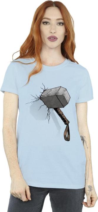 Produktbild Marvel Thor Hammer Crack TShirt (XL)