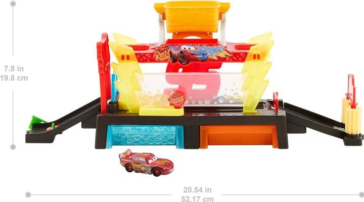 Image du produit Disney Pixar Cars Color Changers Lightning McQueen Autowaschanlage