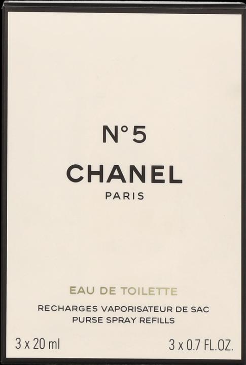 Immagine prodotto Chanel N°5 3x Ricarica (Eau de toilette, 60 ml)