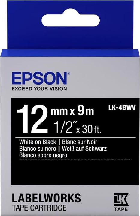 Epson Lk-4bwv (1.20 cm, Schwarz, Weiss)