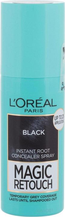 Produktbild L'Oréal Paris Magic Retouch Instant Root Concealer Spray Hair Color For Women 75 ml (Black)