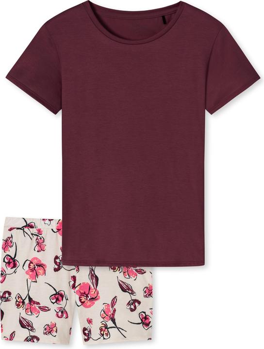 Actual product image Schiesser Modern Floral pajamas short (44)