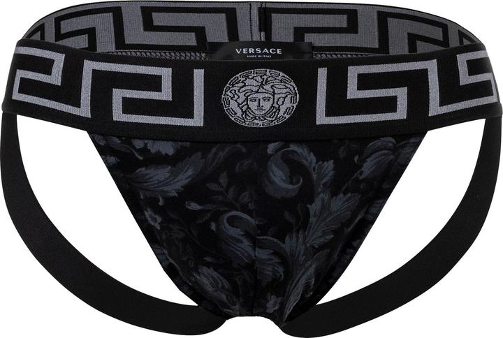 Produktbild Versace Jock-Strap Stretch Organic Jersey Barocco Ss92 All Over (XL, Einzelpack)