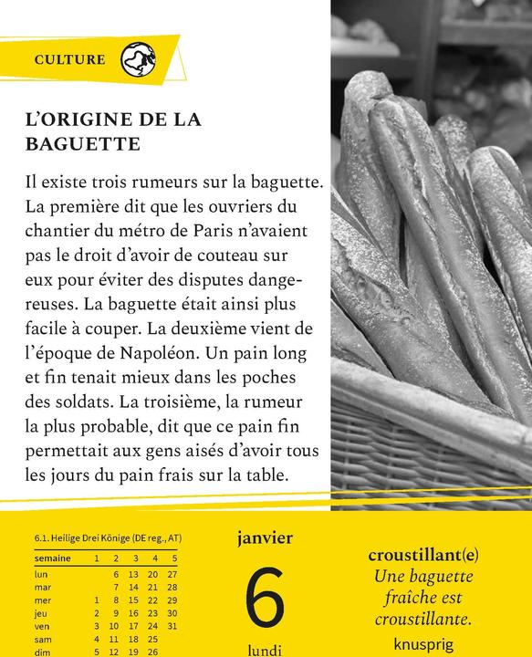 Immagine prodotto Calendario linguistico Langenscheidt francese 2025 (Tedesco)