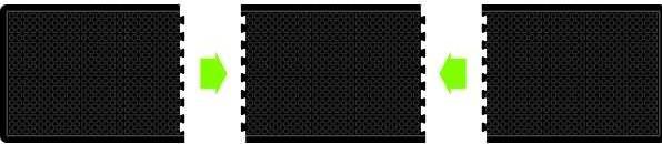 Image du produit Miltex Tapis anti-fatigue YOGA DOME, noir à picots (120 x 90 cm)