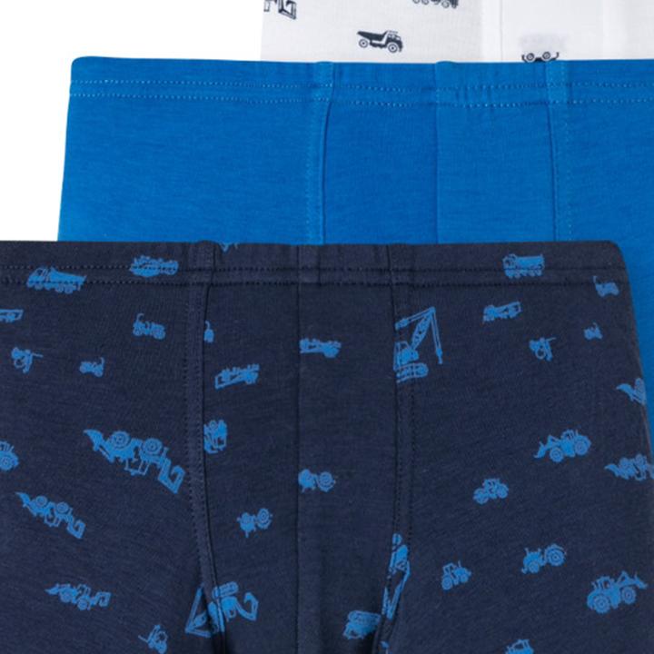 Actual product image Schiesser Pack of 10 Kids Boys 95/5 Organic Cotton Shorts / Pants (116, pack of 10)
