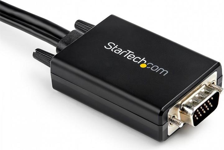 Immagine prodotto StarTech .com 2 m (6.6 ft.) cavo adattatore da VGA a HDMI con USB Audio (2 m, USB, VGA, HDMI)
