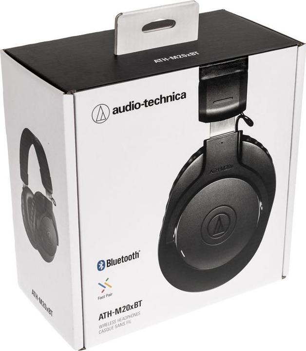 Produktbild Audio-Technica ATH-M20xBT (keine Geräuschunterdrückung, 60 h, Kabelgebunden)