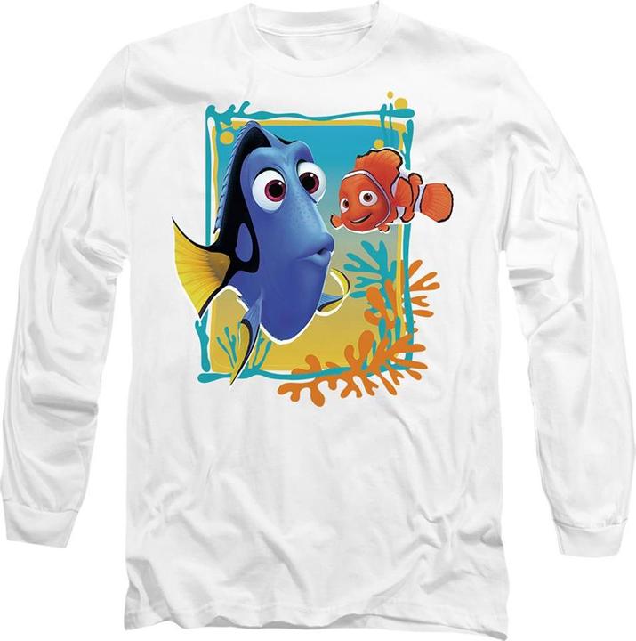 Immagine prodotto Finding Nemo Maglietta Dory Nemo Adulto Unisex (XXL)