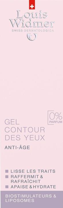 Produktbild Louis Widmer Gel für die Augenpartie unparfümiert (Gel, 15 ml, Tag + Nacht)