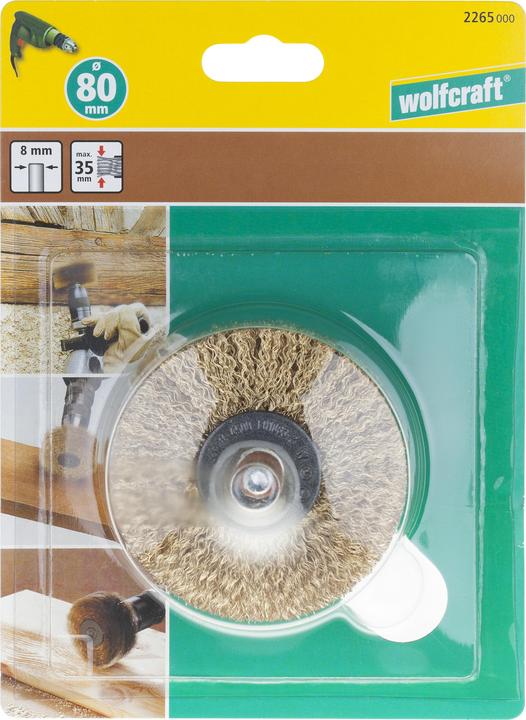 Image du produit wolfcraft Brosse à structurer le bois