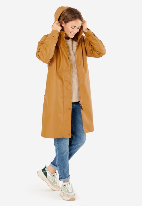 Produktbild Btwin Fahrrad Parka City 540 wasserdicht unisex gelb (L)