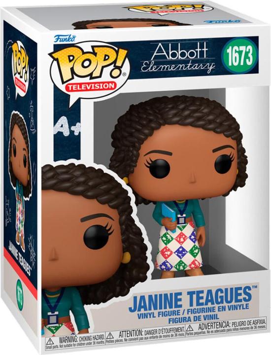 Produktbild Funko Abbott Elementary POP! TV Vinyl Figur Janine Teagues 9 cm