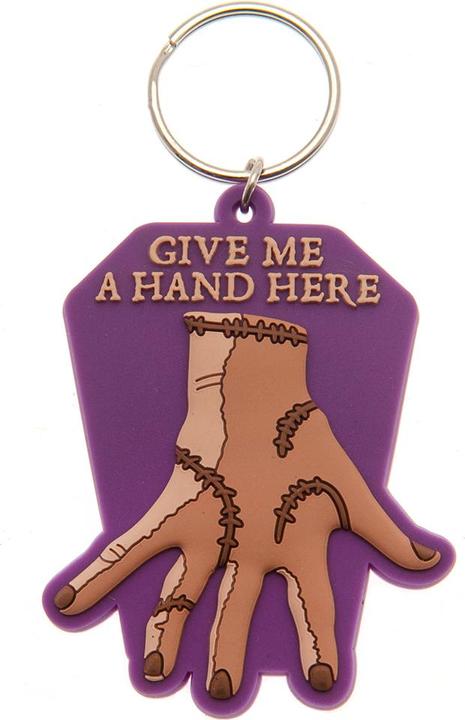 Actual product image Universal Textiles Give Me A Hand Thing Keyring