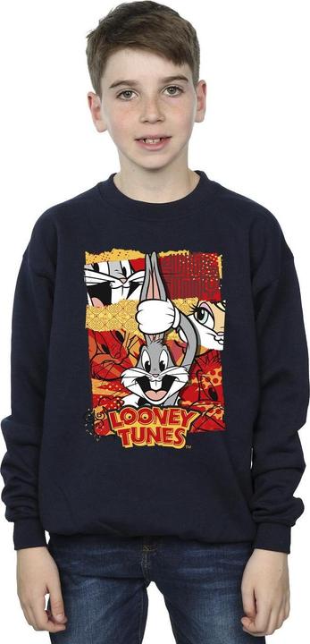 Immagine prodotto Looney Tunes Bugs Rabbit Comic New Year Felpa Ragazzi (140, 146)