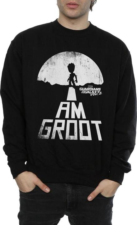 Immagine prodotto Guardians Of The Galaxy I Am Groot White Felpa Uomo (XXL)