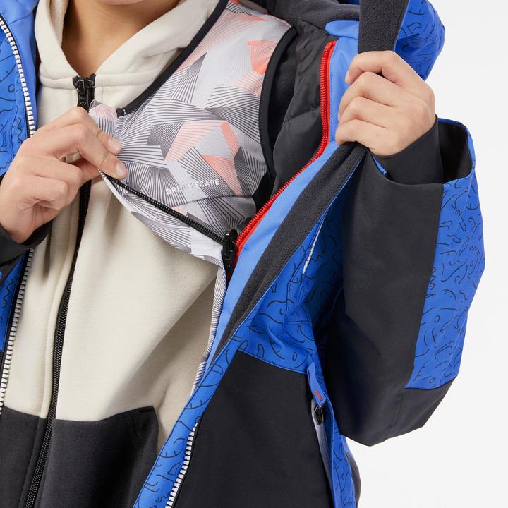 Produktbild Wedze Snowboardjacke Kinder - SNB 500 blau (128)