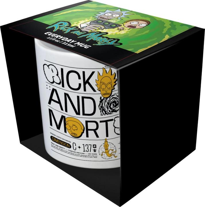 Actual product image Rick And Morty Nobody Exists On Purpose Mug (315 ml, 1 x)