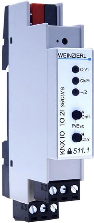 Weinzierl WEIN 5444 KNX IO 511.1 secure 1-channel switching actuator with 2 outputs 1 (Switch actuator)