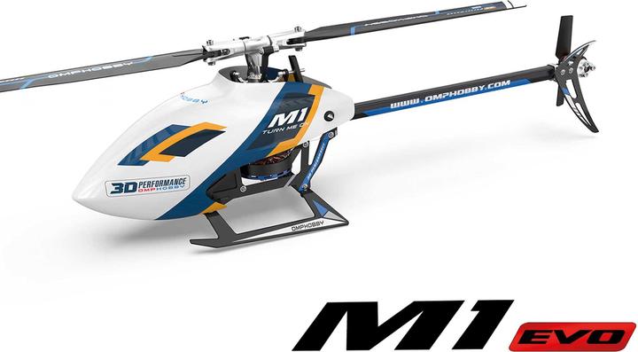 Immagine prodotto OMPHobby OMP Heli M1 EVO Helikopter weiss (S-FHSS RX) # OSHM0030