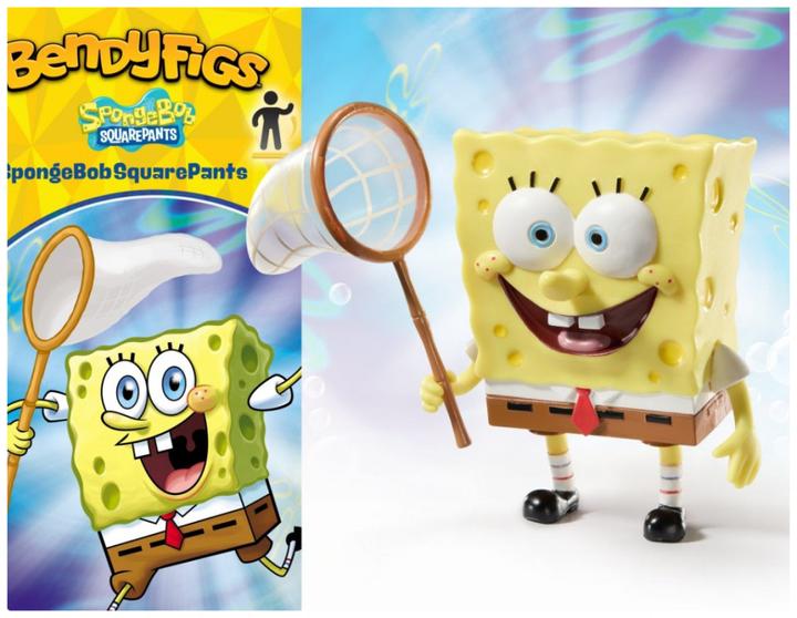 Image du produit Noble Collection Bob l'éponge figurine flexible Bendyfigs Spongebob 12 cm