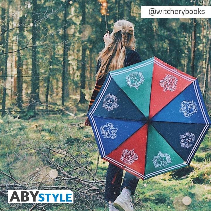 Actual product image ABYstyle HARRY POTTER - Umbrella - Houses