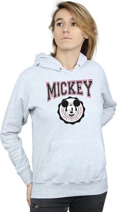 Immagine prodotto Disney Mickey Mouse New York Seal Felpa con Cappuccio Donna (L)