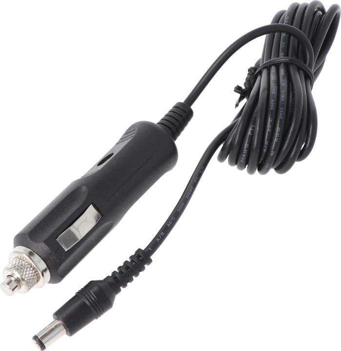 Produktbild AccuCell 12V KFZ Ladekabel 12-24 Volt nur für Ladegerät Akku HBC FUB3, FUB5, FUB10