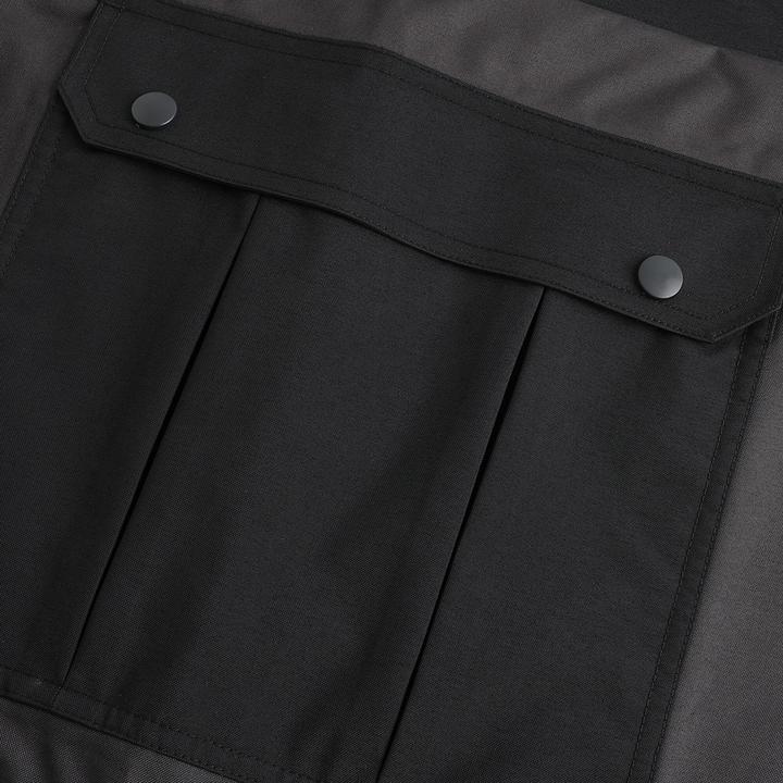 Produktbild Dreamscape Snowboardhose Latzhose Erwachsene wasserdicht - 500 schwarz (M)