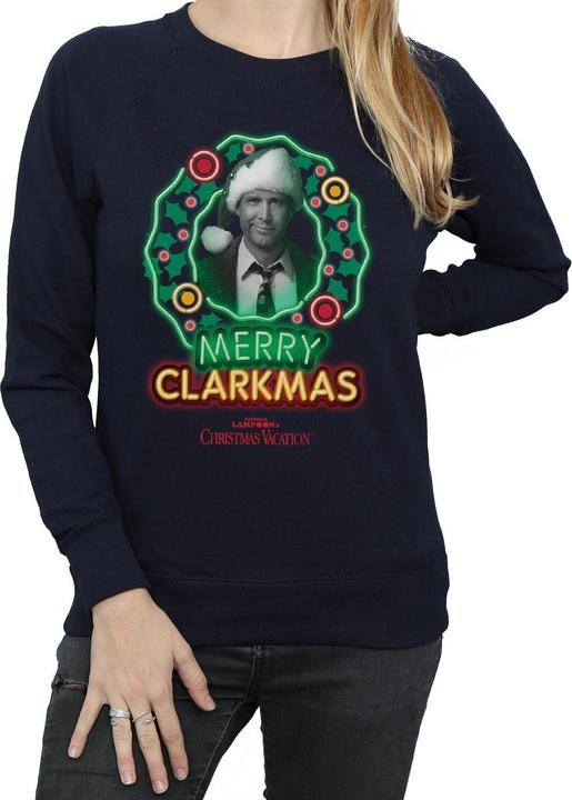 Actual product image National Lampoon´s Vacation Womens/Ladies Merry Clarkmas Sweatshirt (XL)
