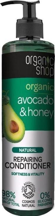 Produktbild Organic Shop Natural Repairing Conditioner Avocado Honey 280ml natural rebuilding conditioner