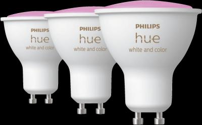 Produktbild Philips Hue White & Color Ambiance BT (GU10, 5.70 W, 230 lm, 3 x, G)