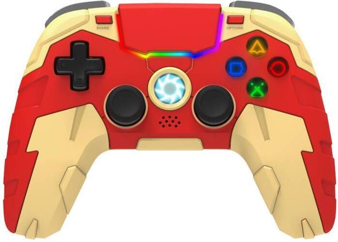 Actual product image iPega PG-P4020A wireless controller / GamePad PS4 touchpad (red) (iOS, PS3)