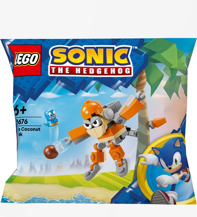 Actual product image Jakks Pacific Kiki's coconut attack (30676, LEGO Sonic)