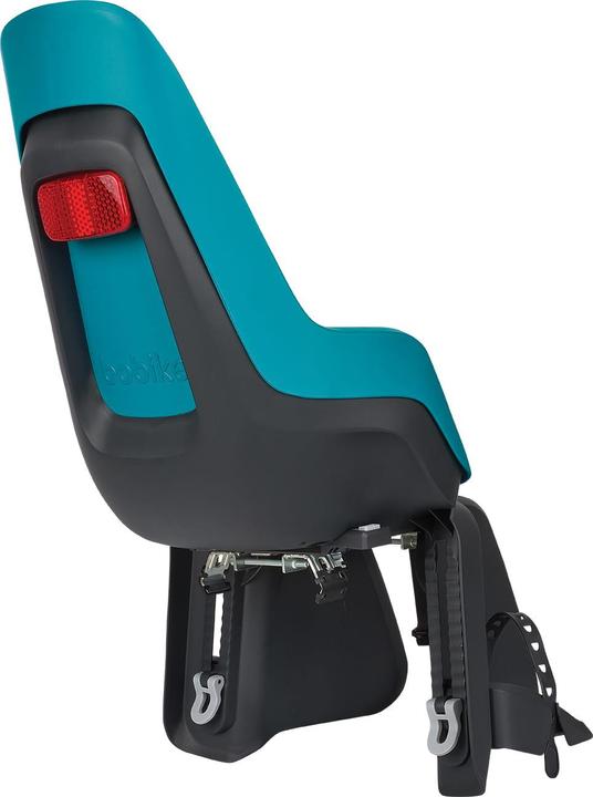 Actual product image bobike Maxi One - bicycle seat on the trunk Bahamas blue