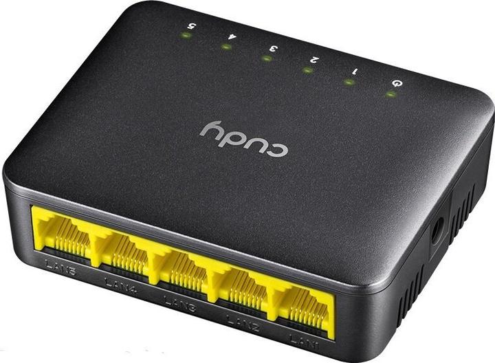 Image du produit Cudy GS105D switch réseau Gigabit Ethernet (10/100/1000) Noir (5 Ports)