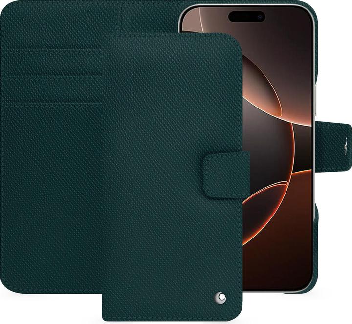 Actual product image Noreve Apple iPhone 16 Pro leather wallet case (Apple iPhone 16 Pro)